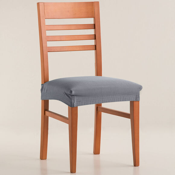 Housse assise de chaise "Nepal" (gris) Housse assise de chaise "Nepal" (gris)